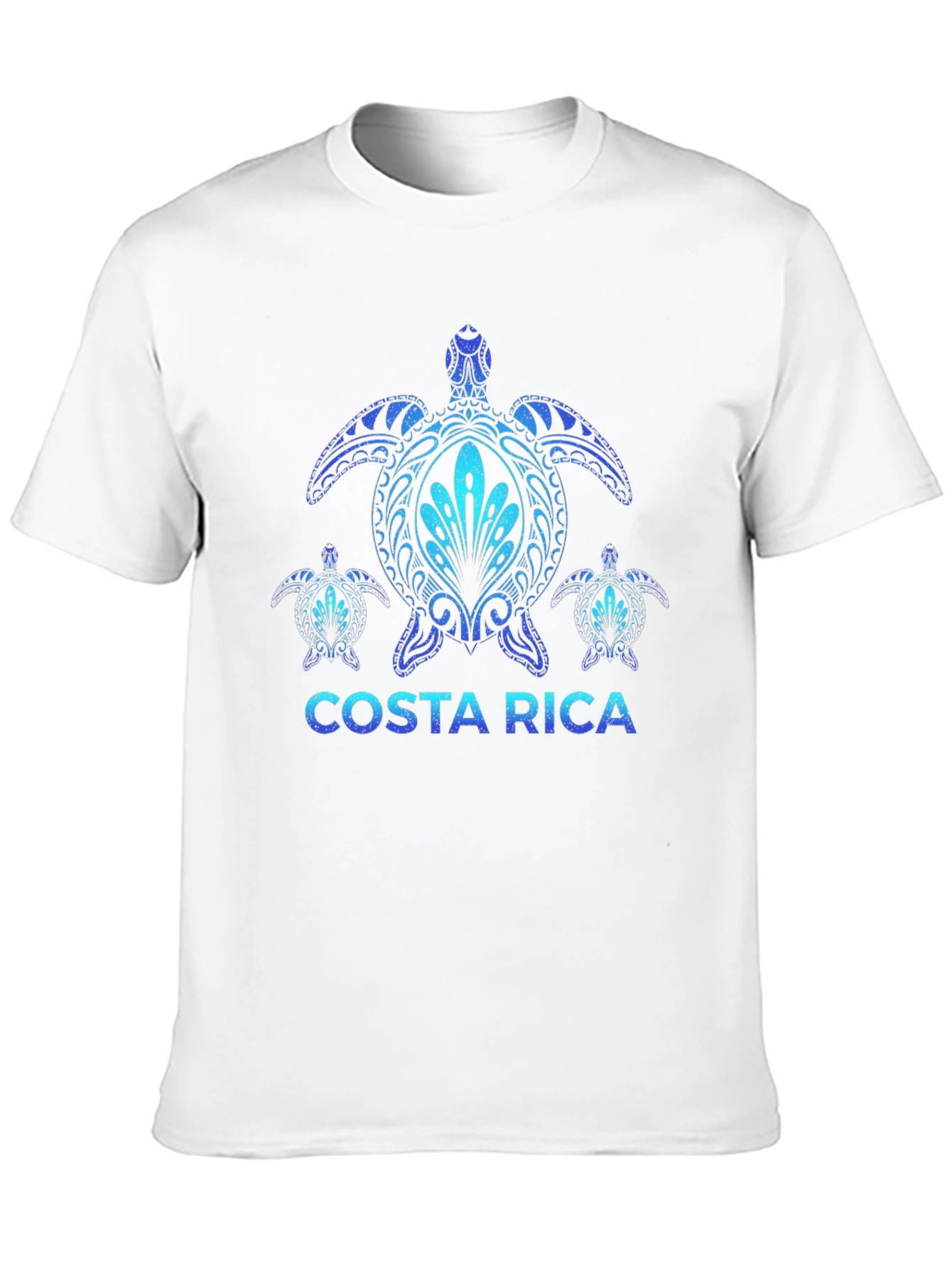 Costa Rica Turtle Tee - Black