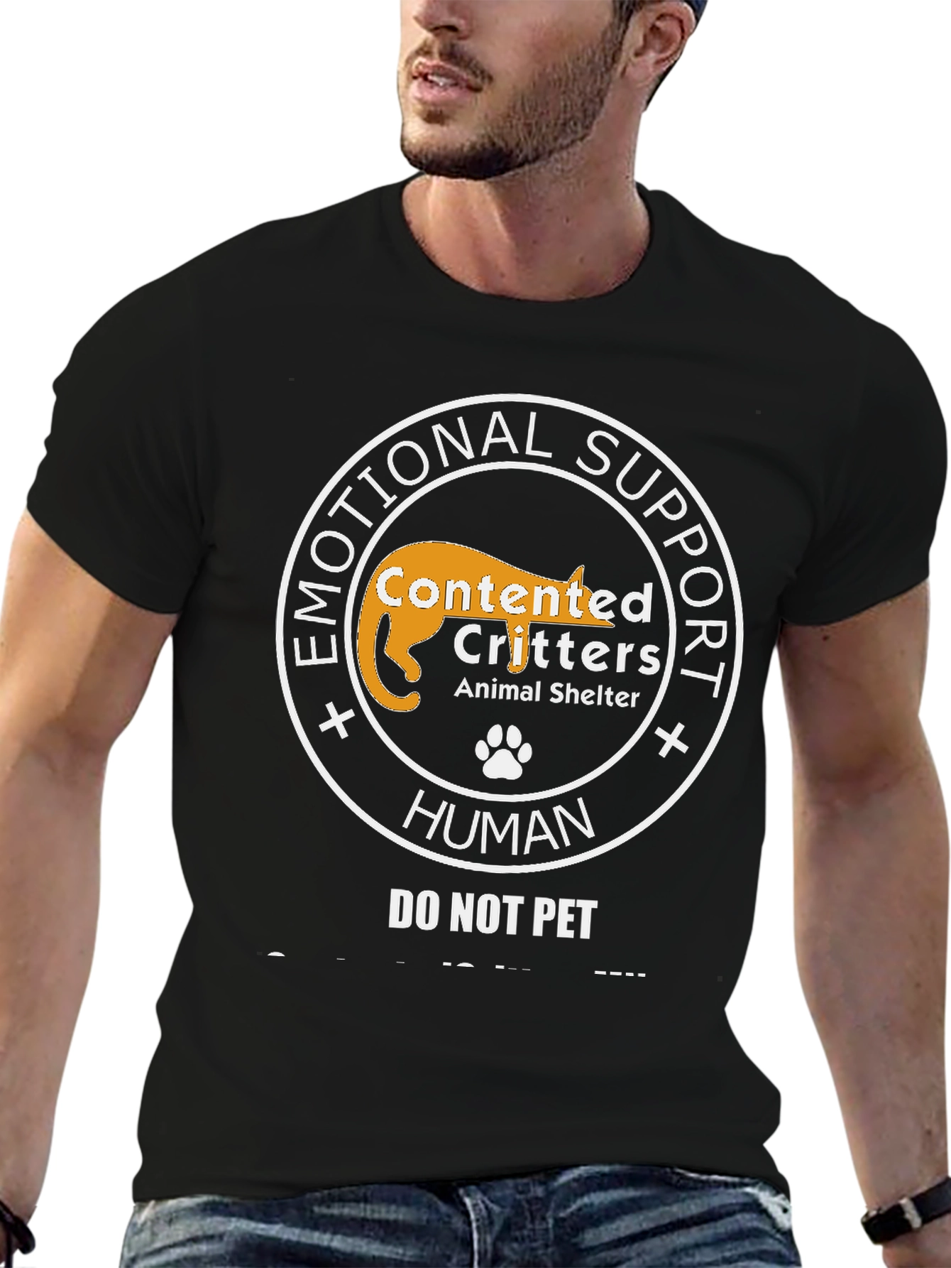 Emotional Support Human - Do Not Pet T-Shirt