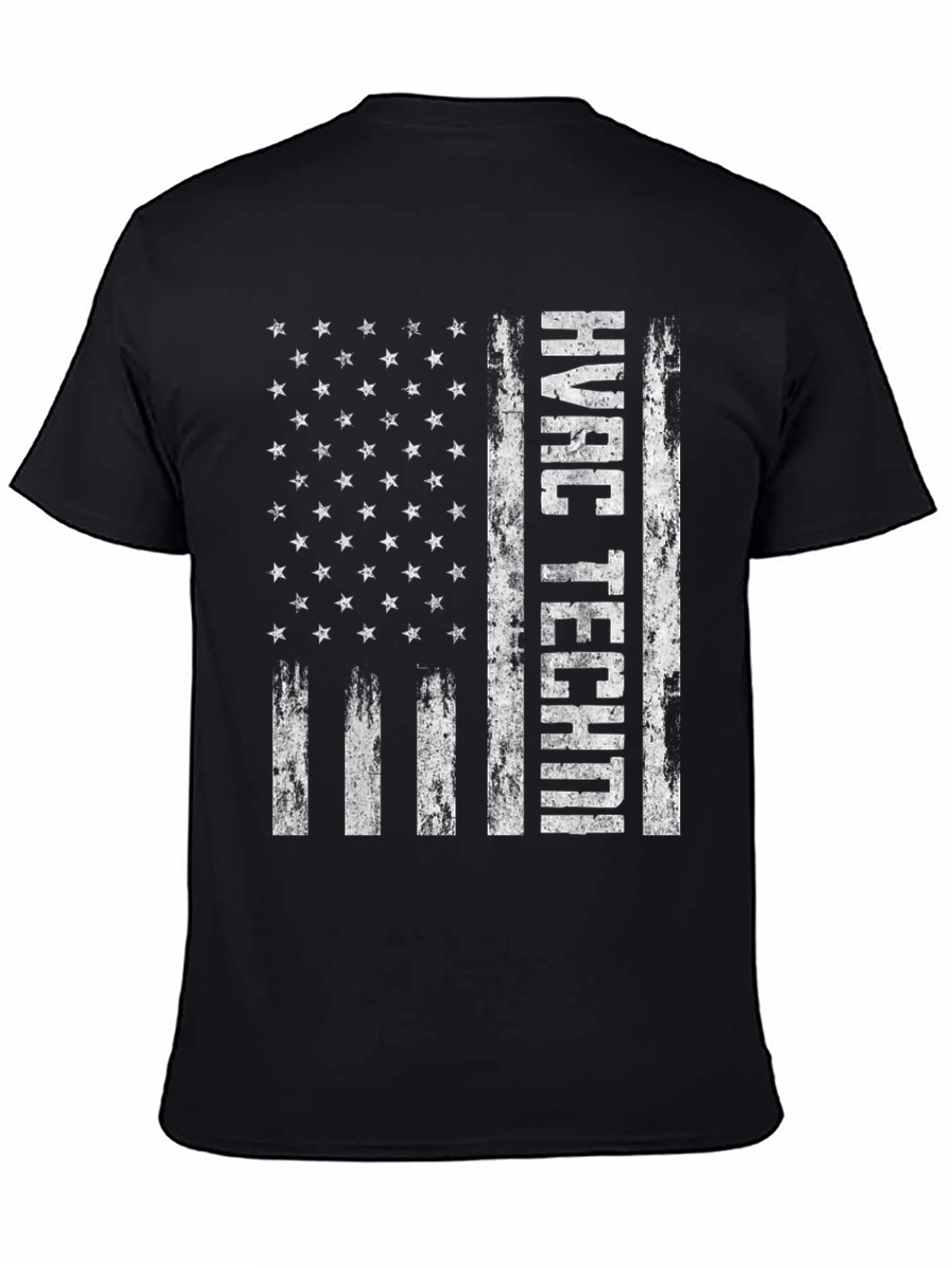 HVAC Technician American Flag T-Shirt