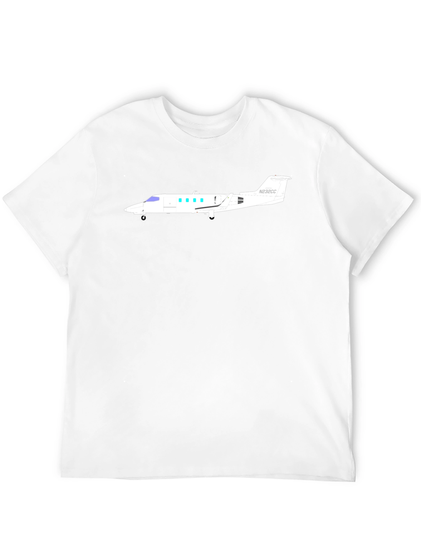 Jet Graphic T-Shirt - Sleek Aviation Design