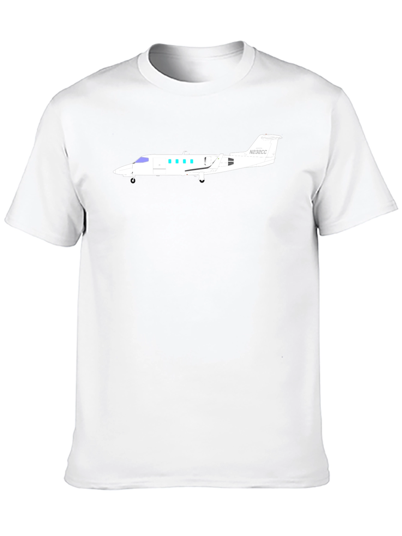 Jet Graphic T-Shirt - Sleek Aviation Design