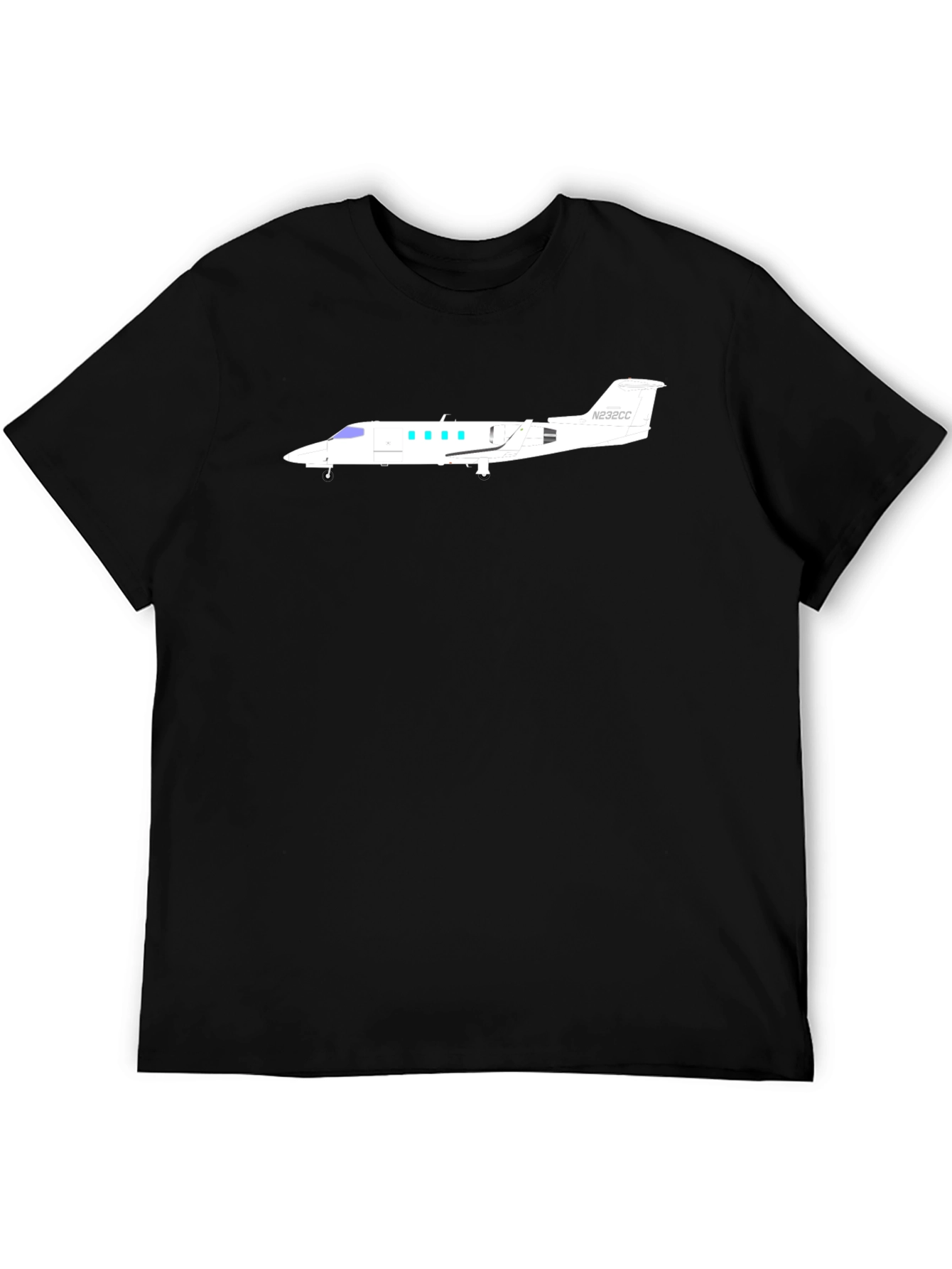 Jet Graphic T-Shirt - Sleek Aviation Design