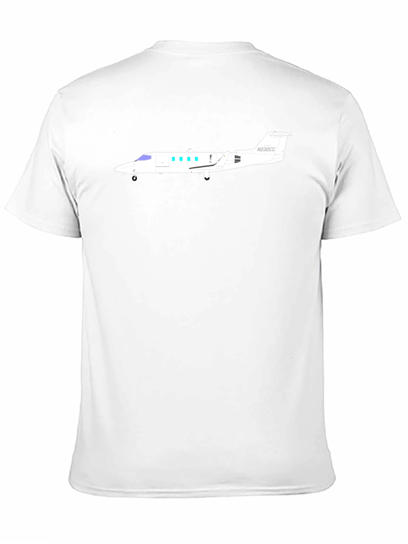 Jet Graphic T-Shirt - Sleek Aviation Design