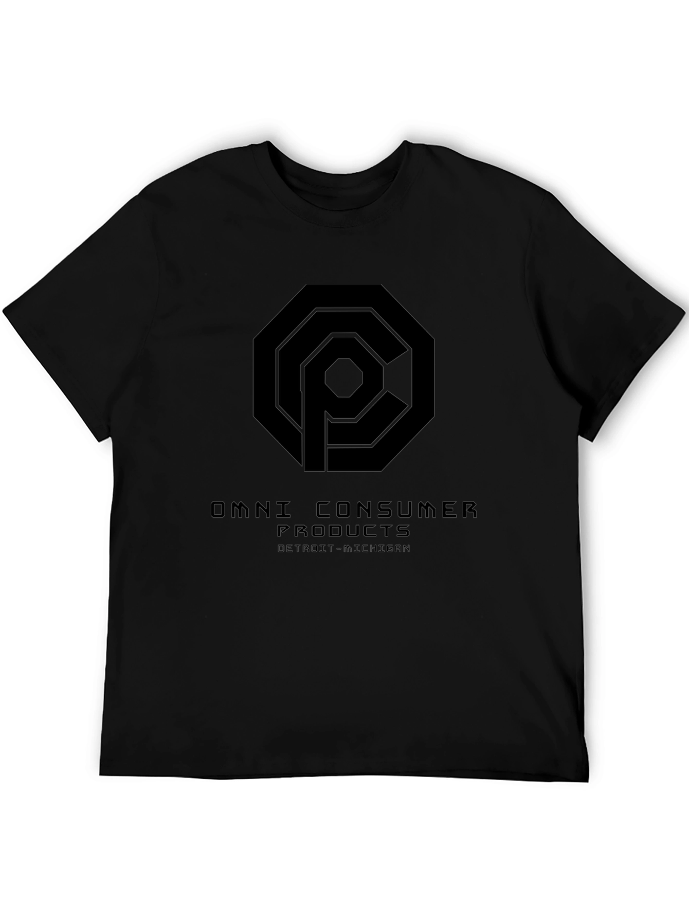 Omni Consumer Products Black T-Shirt