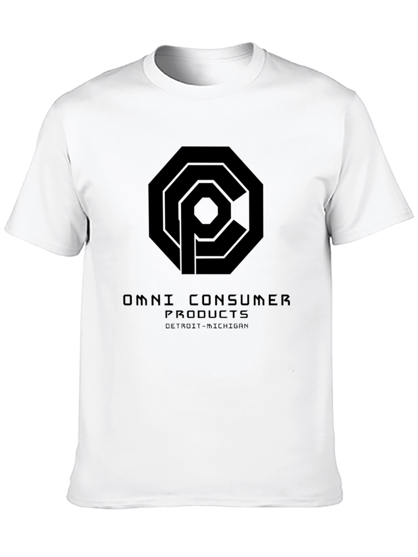 Omni Consumer Products Black T-Shirt