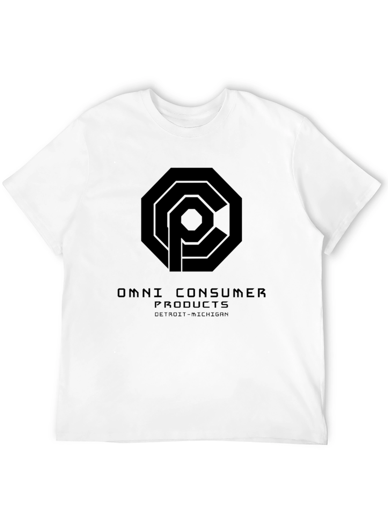 Omni Consumer Products Black T-Shirt