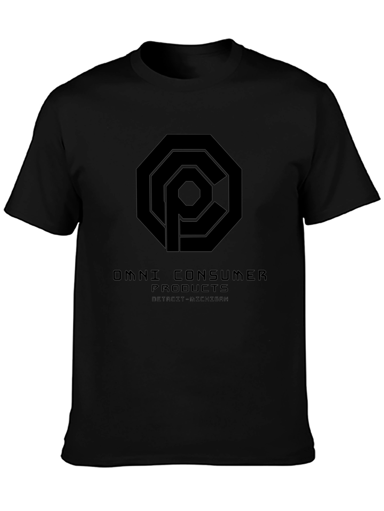Omni Consumer Products Black T-Shirt
