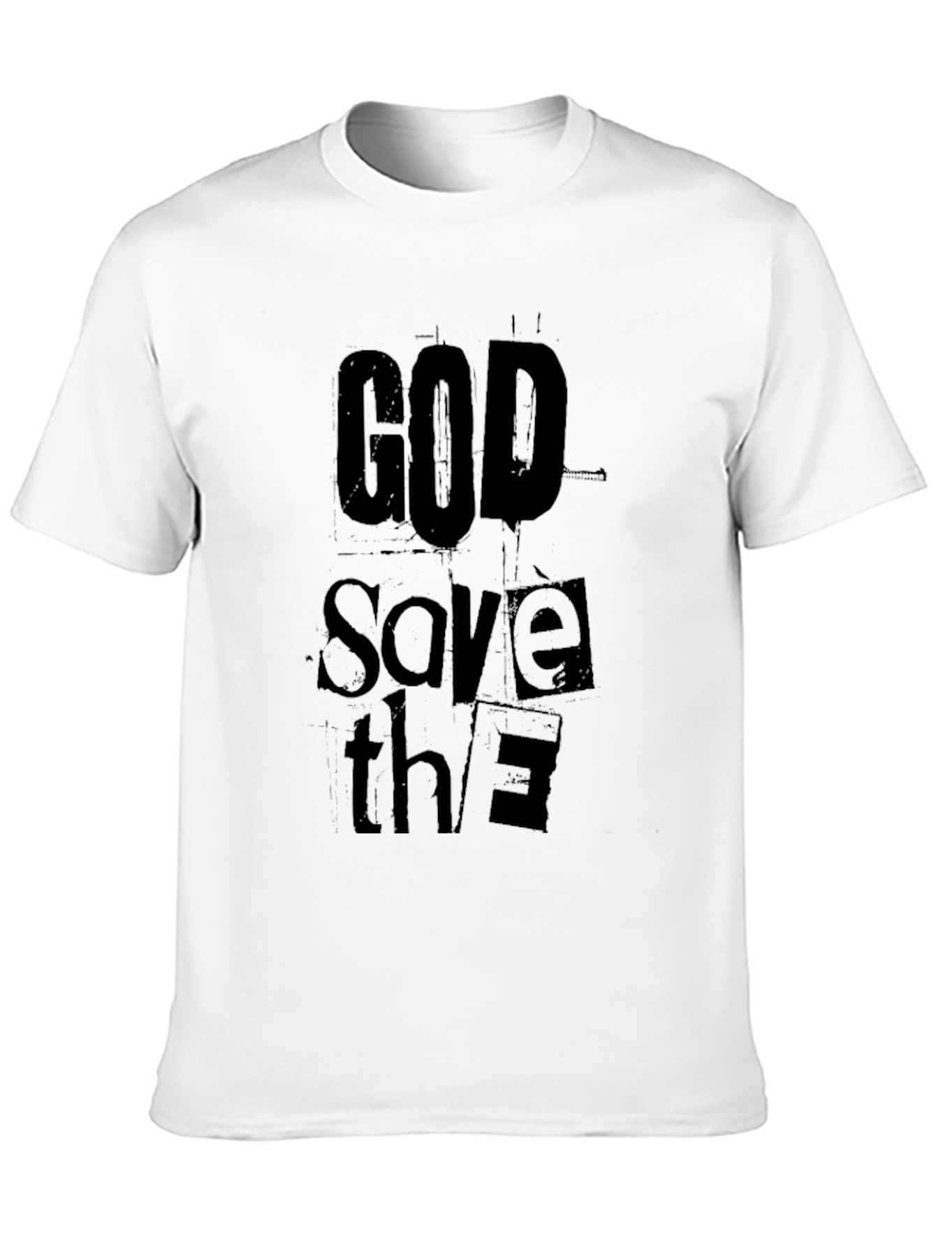 God Save the Earth Graphic Tee - Black