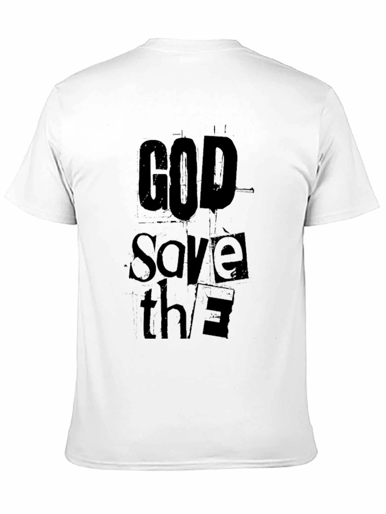 God Save the Earth Graphic Tee - Black