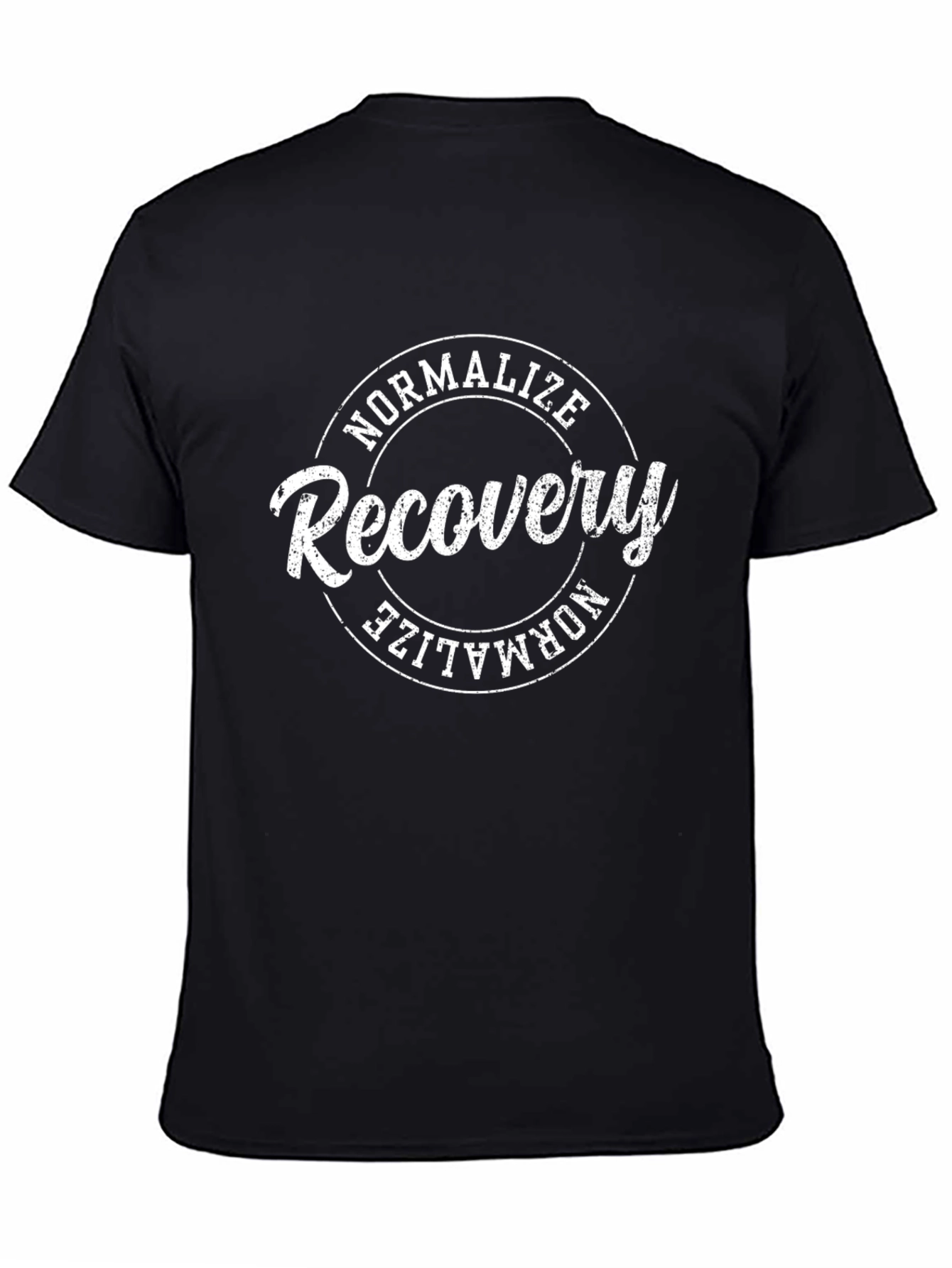 Normalize Recovery Graphic Tee - Black