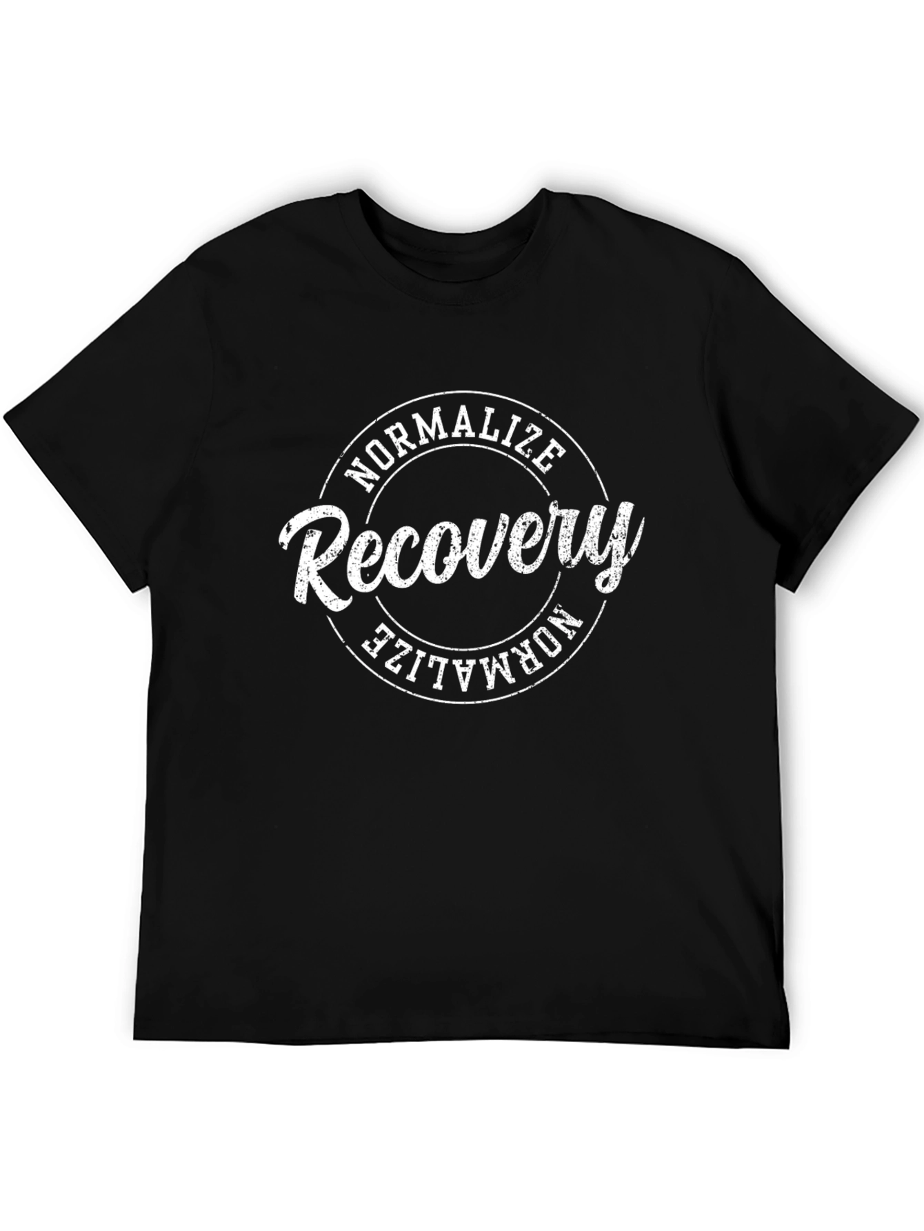 Normalize Recovery Graphic Tee - Black