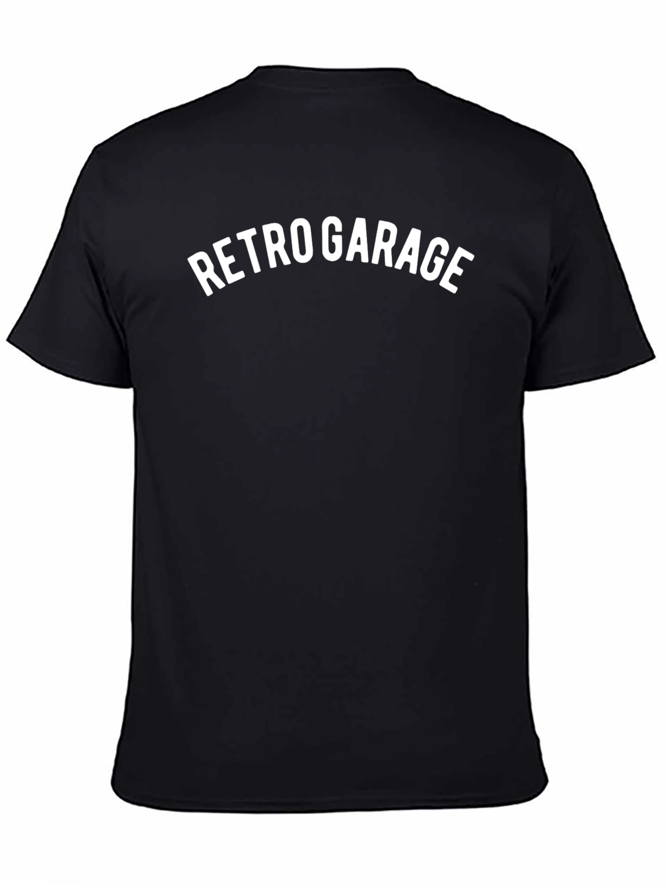 Retro Garage Black T-Shirt