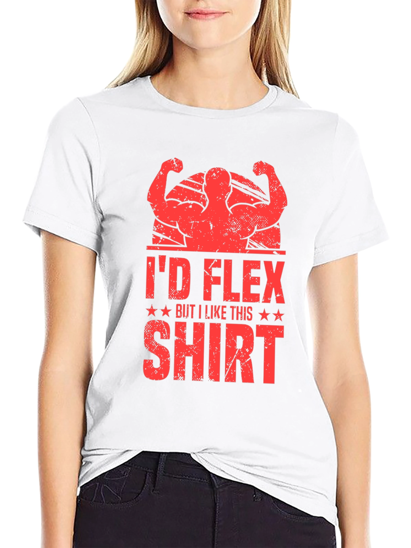 Id Flex Funny Gym Workout T-Shirt