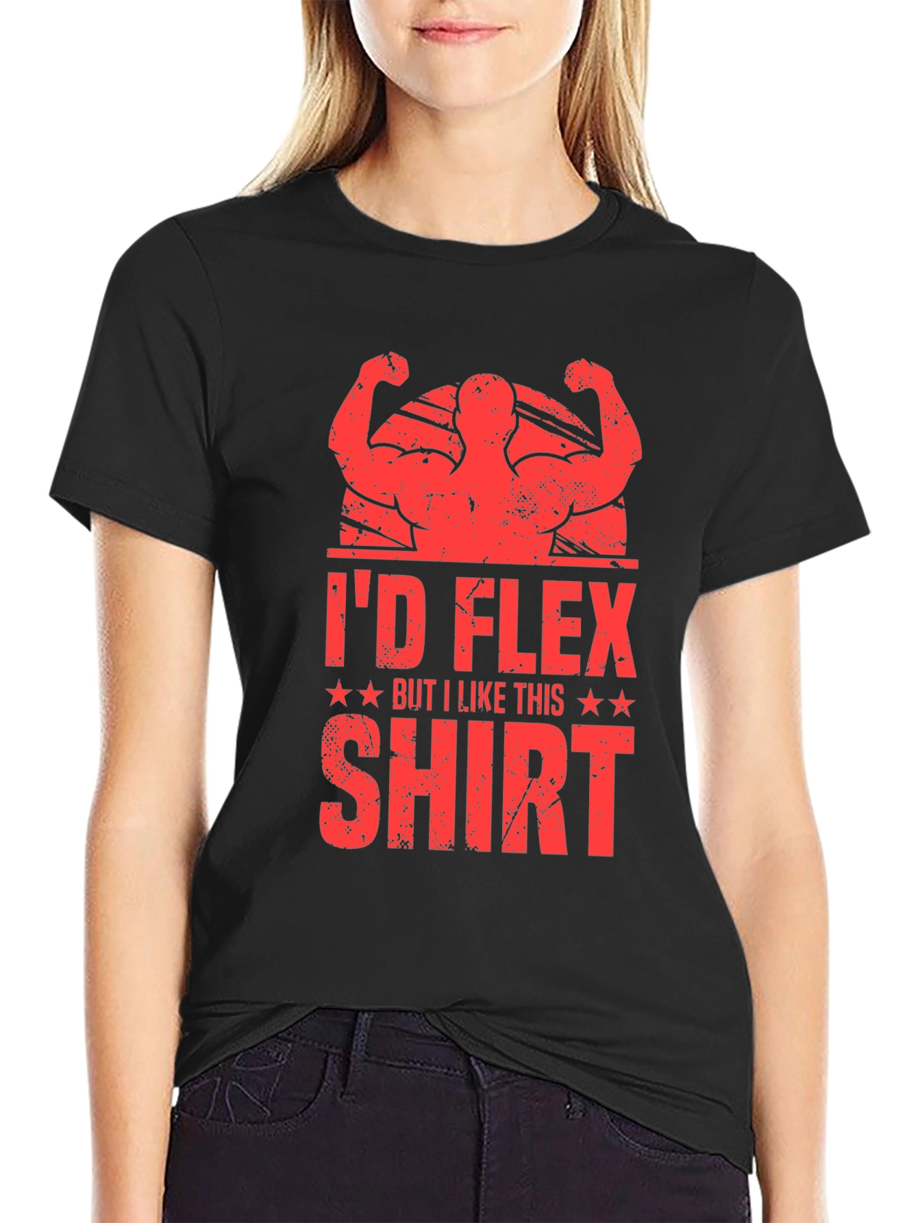 Id Flex Funny Gym Workout T-Shirt
