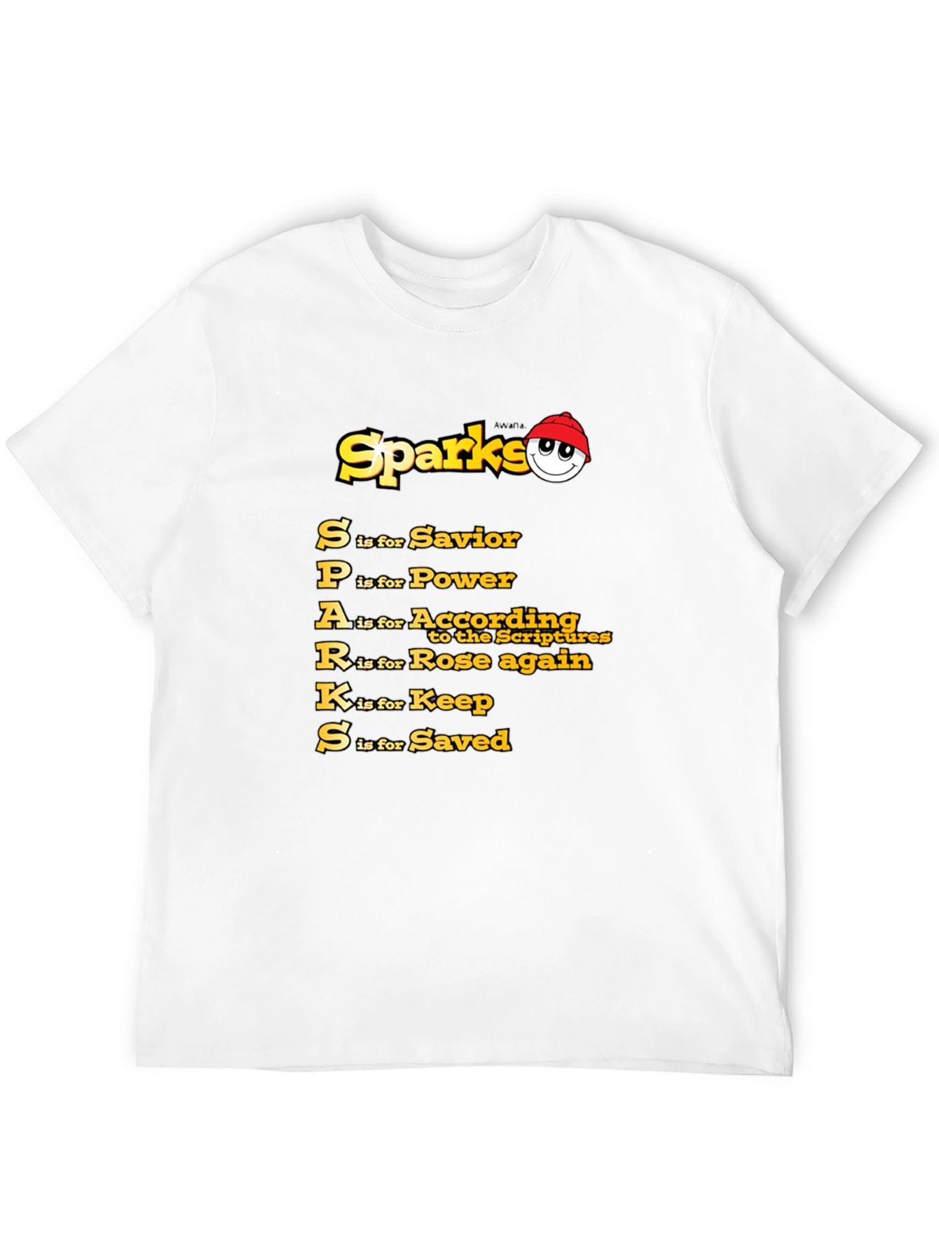 Sparks Christian Acronym T-Shirt