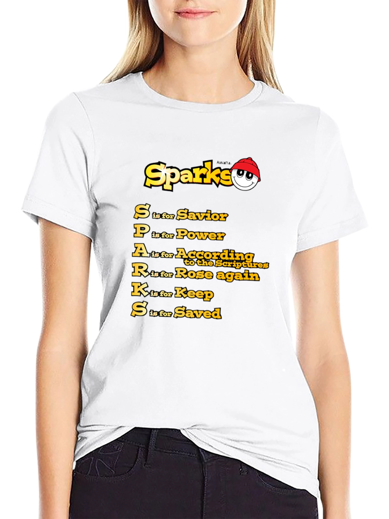Sparks Christian Acronym T-Shirt