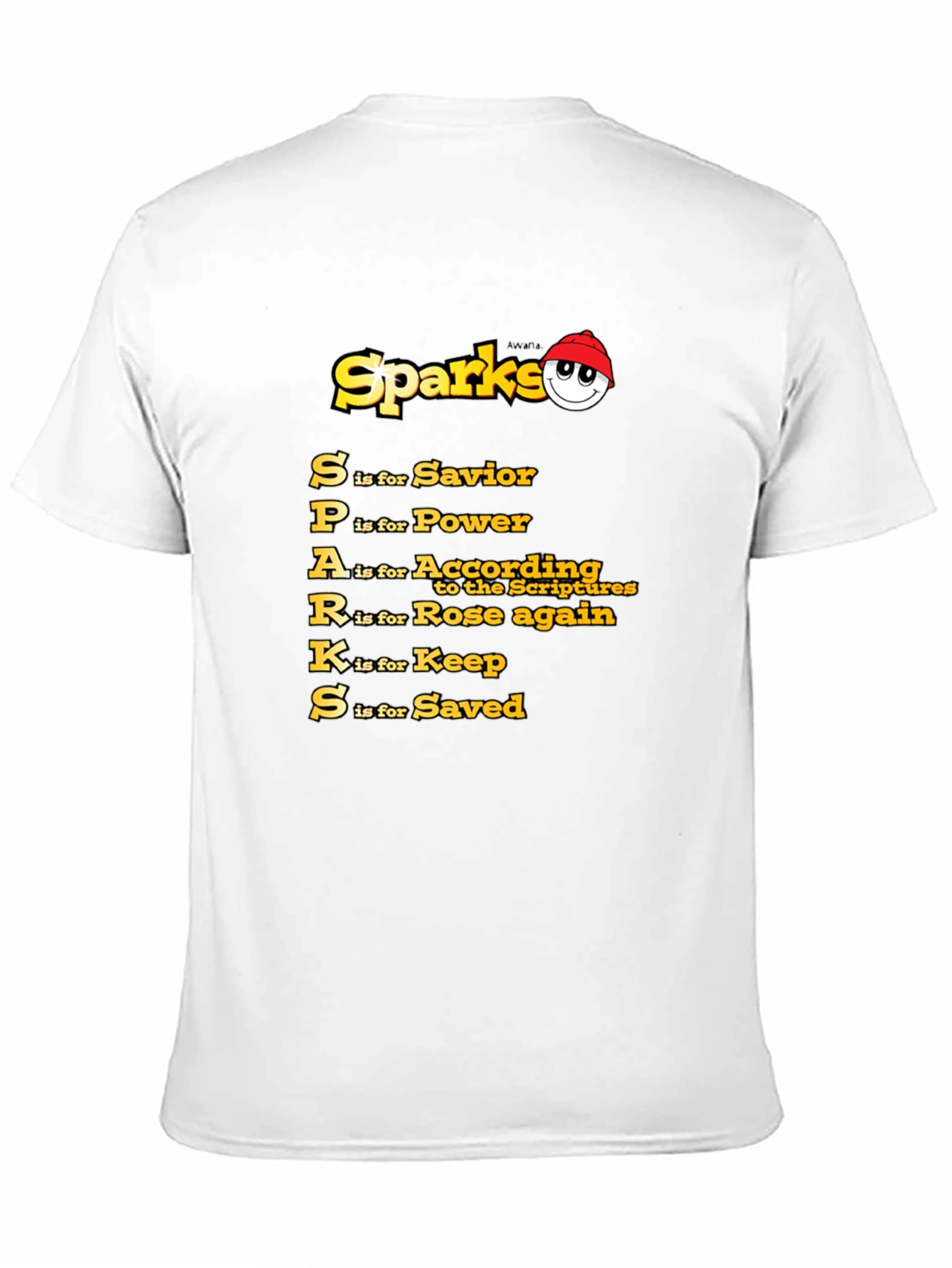 Sparks Christian Acronym T-Shirt