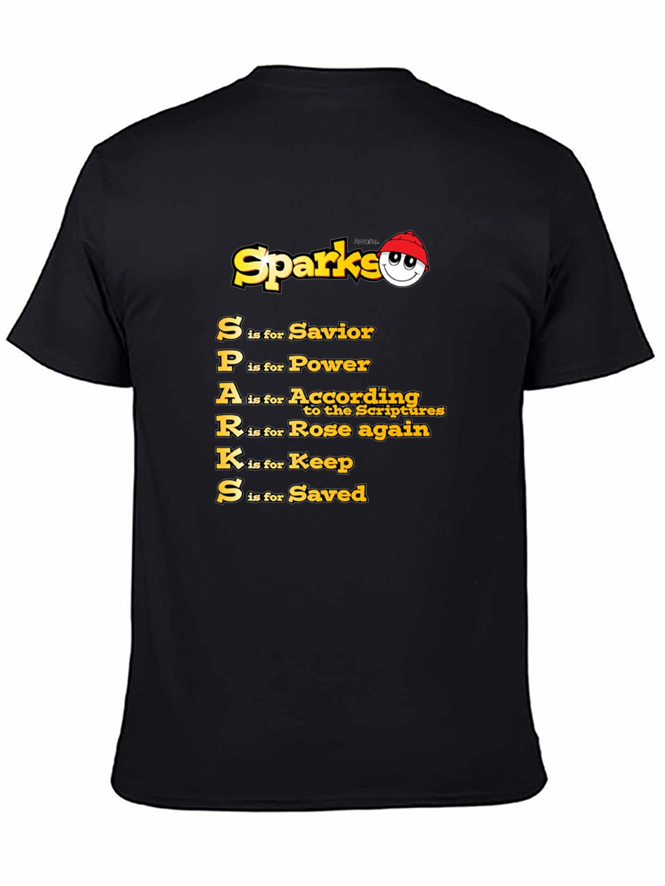 Sparks Christian Acronym T-Shirt