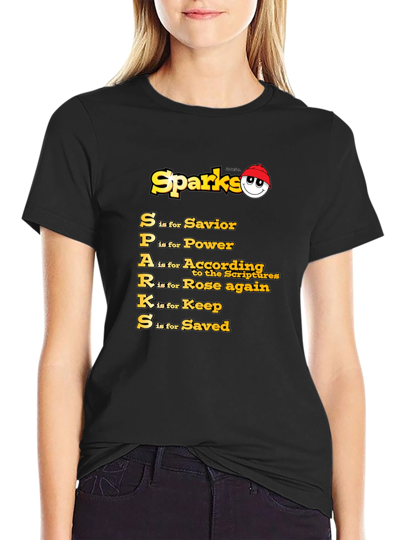 Sparks Christian Acronym T-Shirt