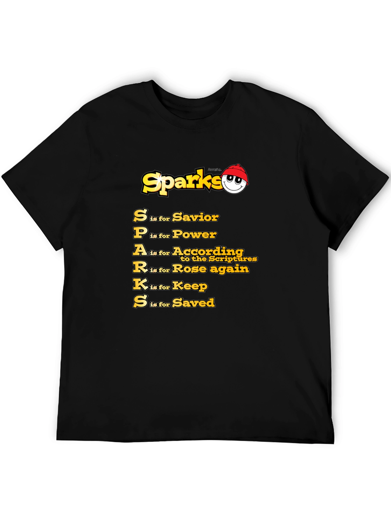 Sparks Christian Acronym T-Shirt