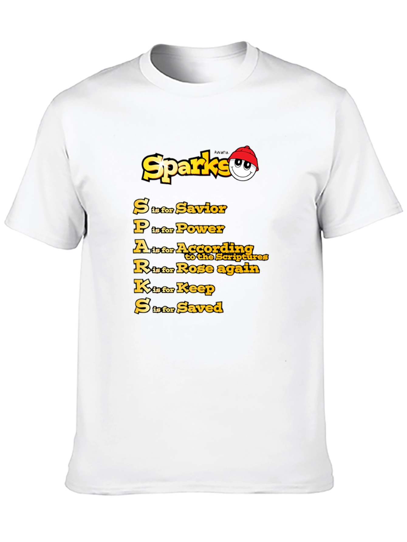 Sparks Christian Acronym T-Shirt