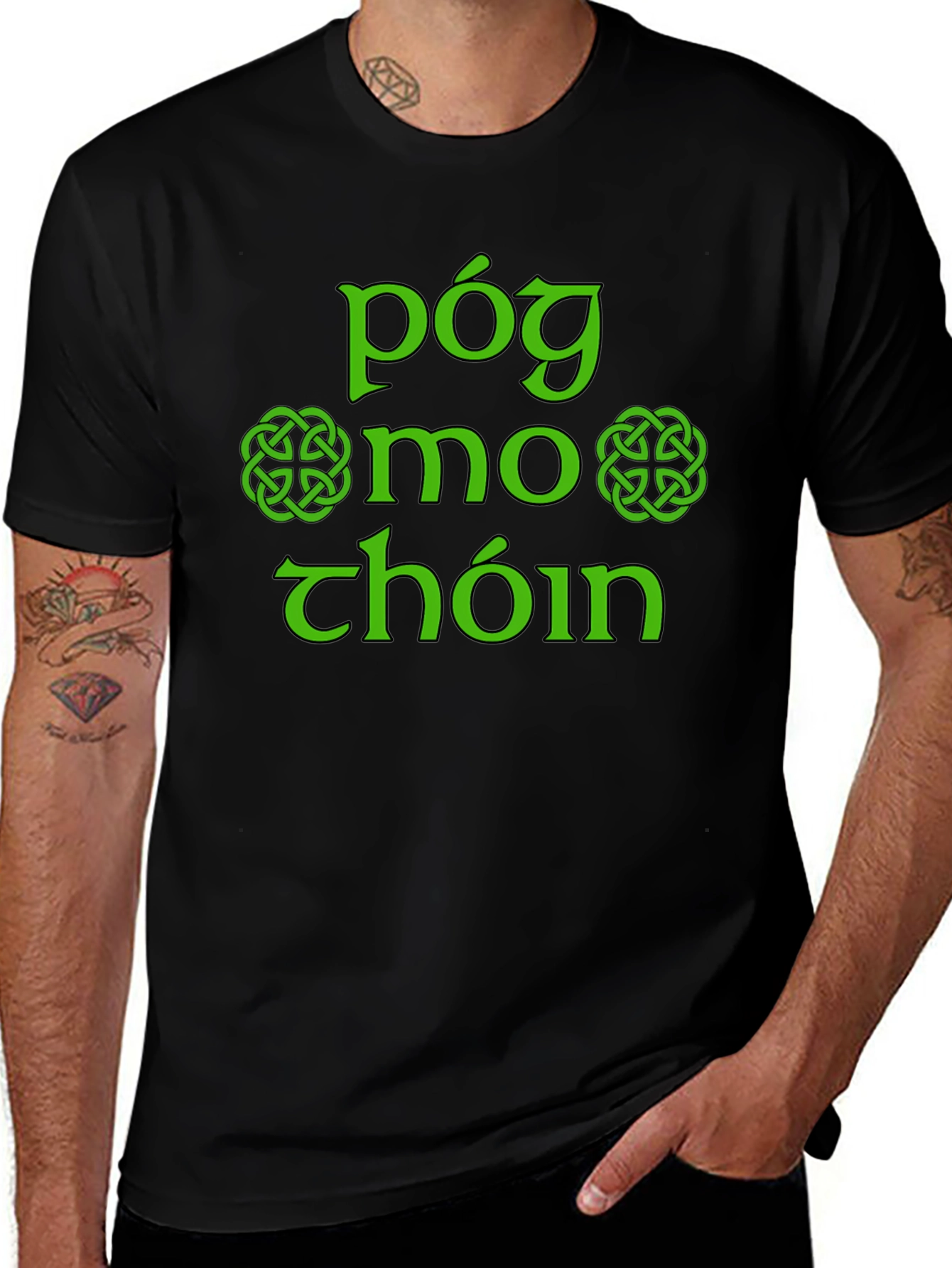 Póg mo thóin Irish T-Shirt St. Patricks Day Tee