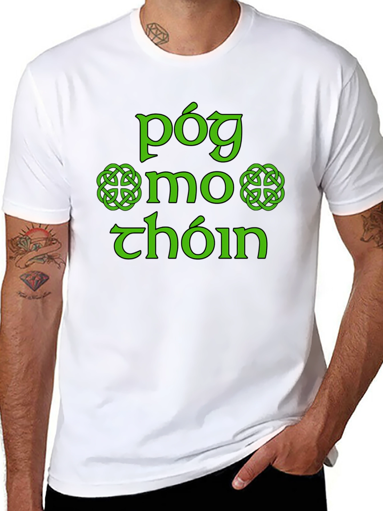 Póg mo thóin Irish T-Shirt St. Patricks Day Tee