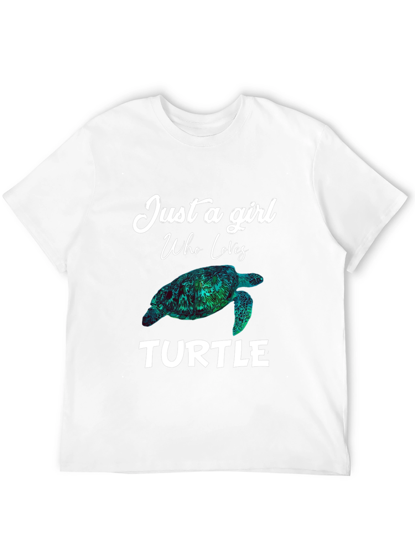 Just a Girl Who Loves Turtles T-Shirt