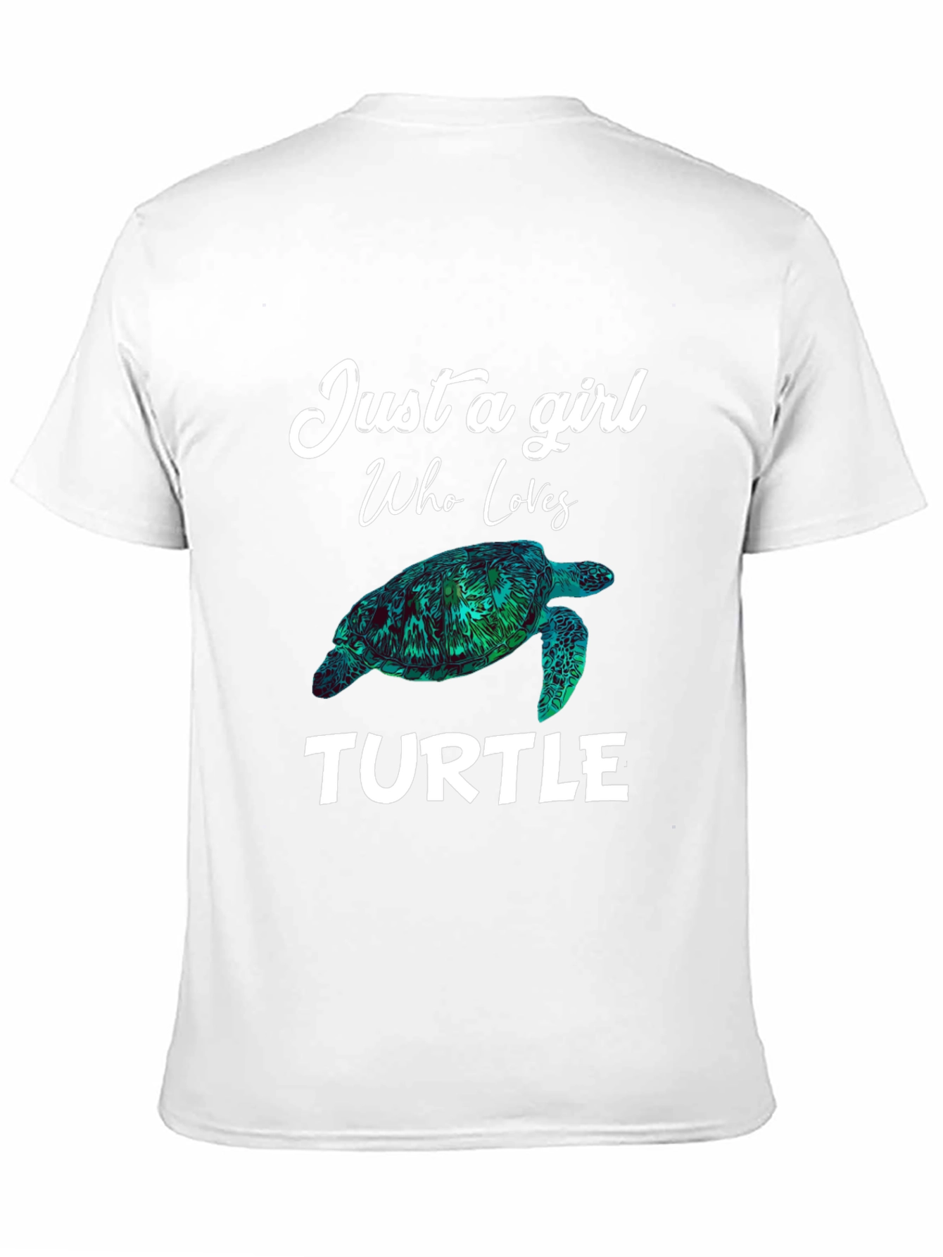 Just a Girl Who Loves Turtles T-Shirt