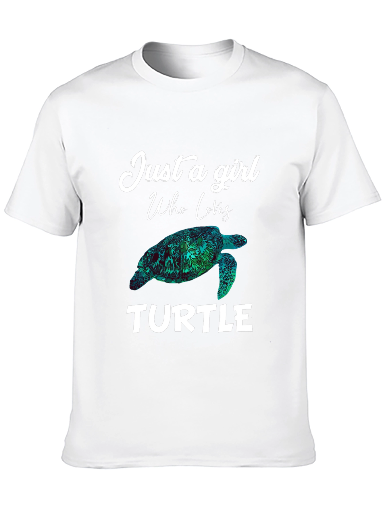 Just a Girl Who Loves Turtles T-Shirt