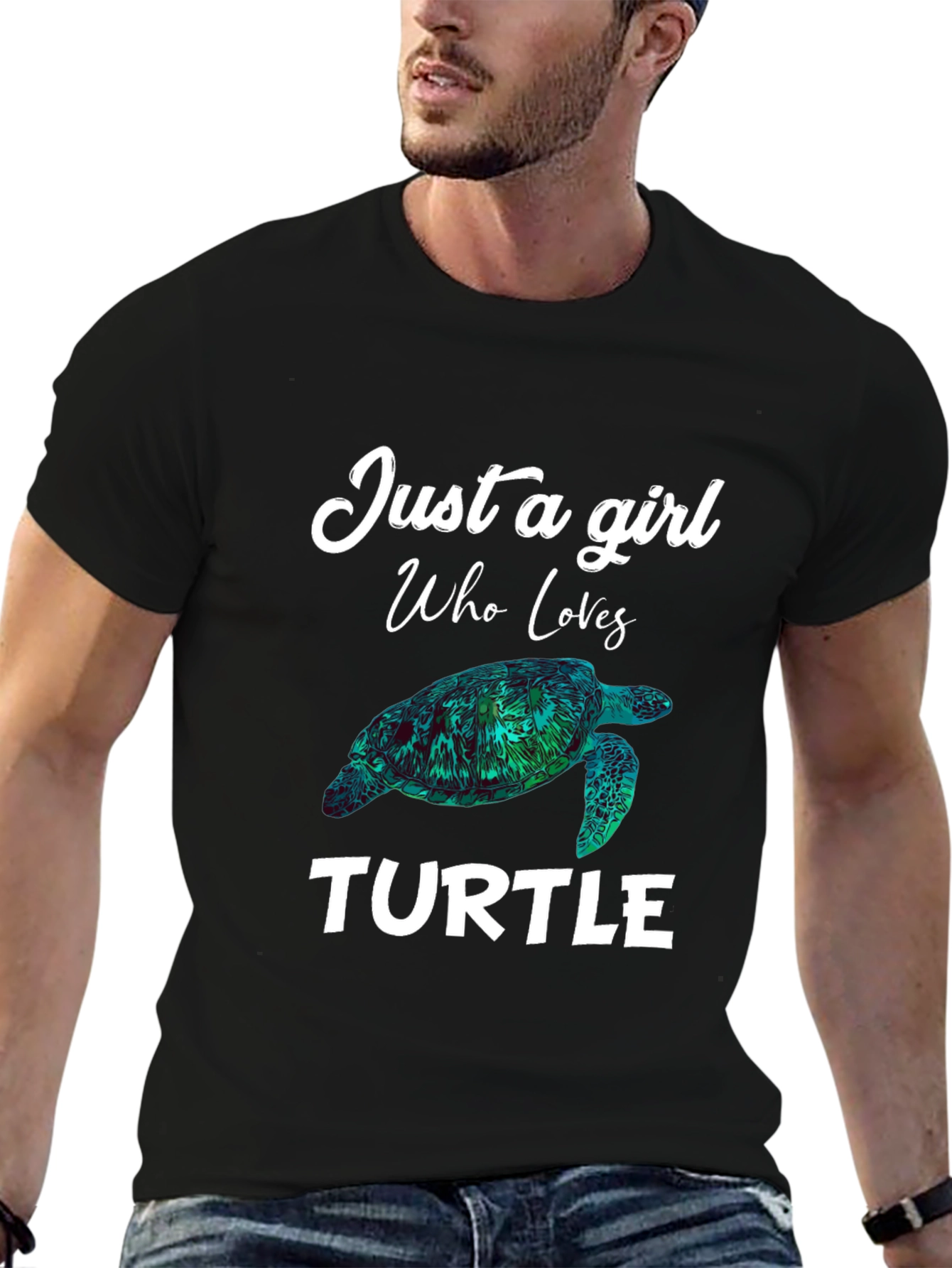 Just a Girl Who Loves Turtles T-Shirt