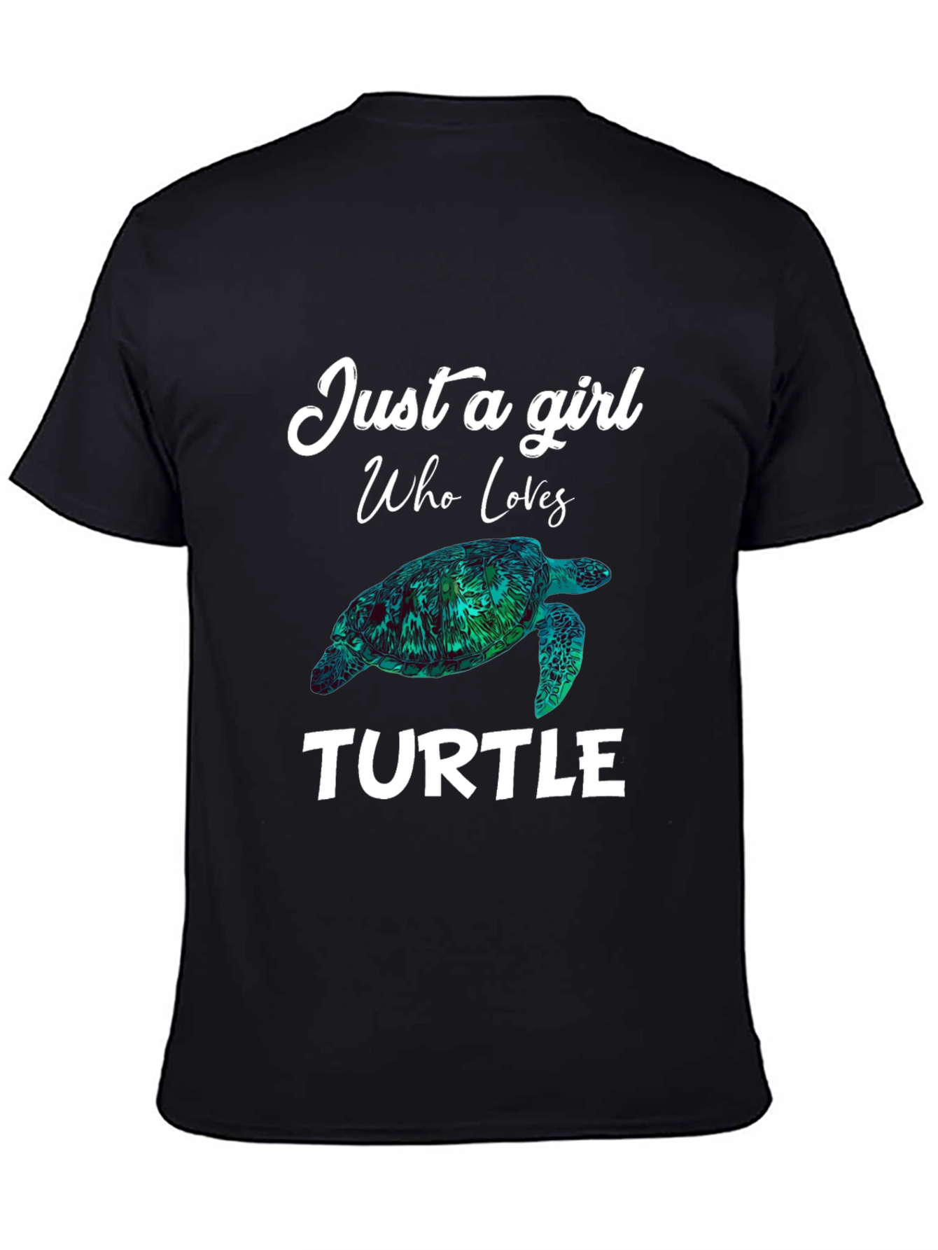 Just a Girl Who Loves Turtles T-Shirt