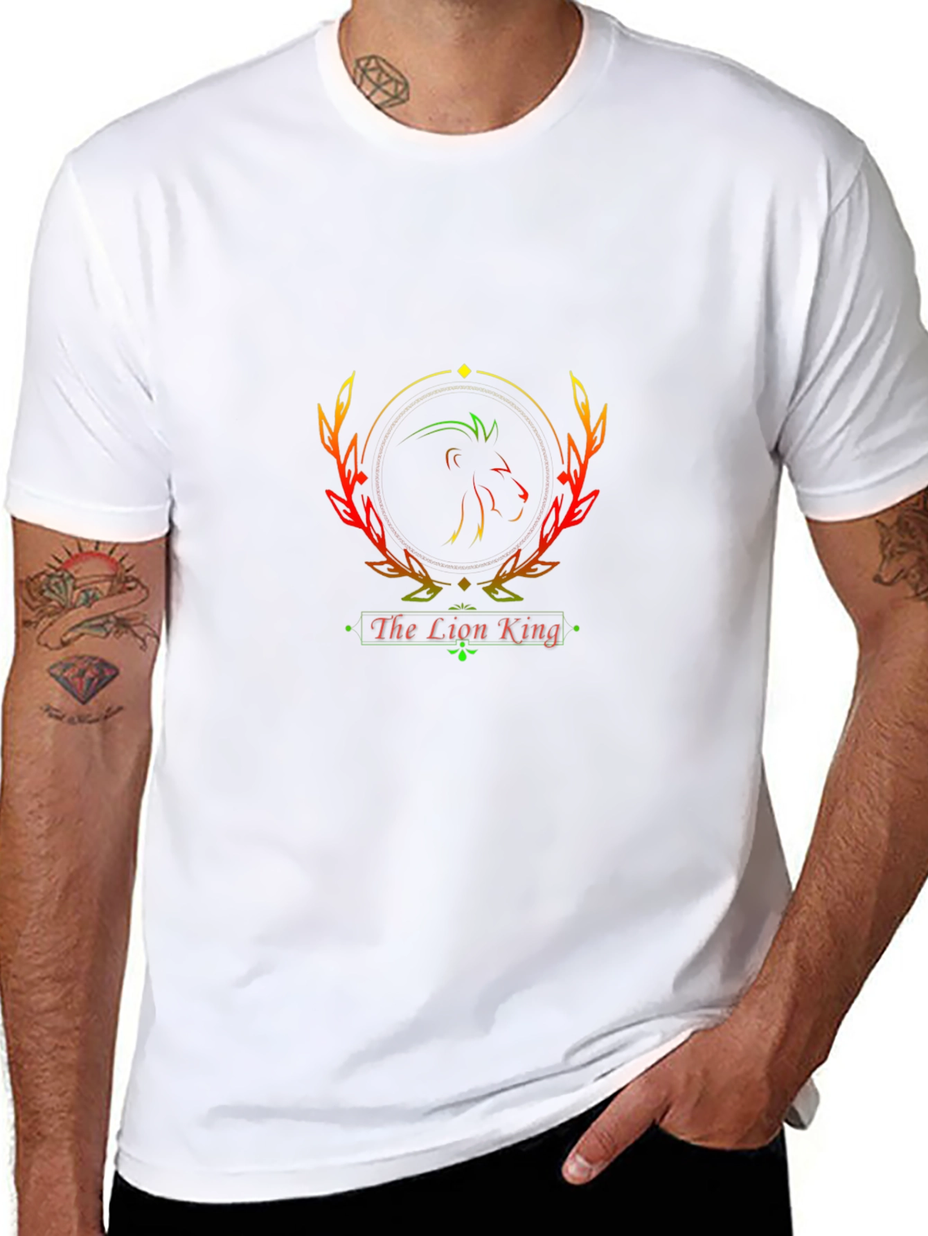 The Lion King Black Graphic Tee