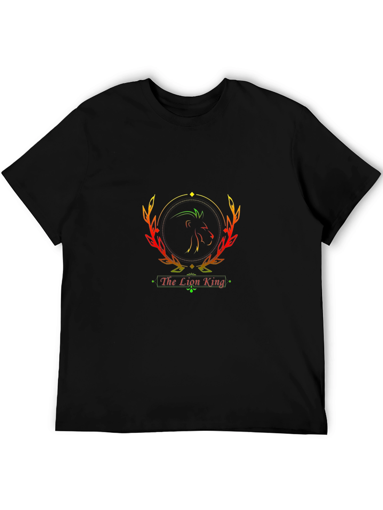 The Lion King Black Graphic Tee
