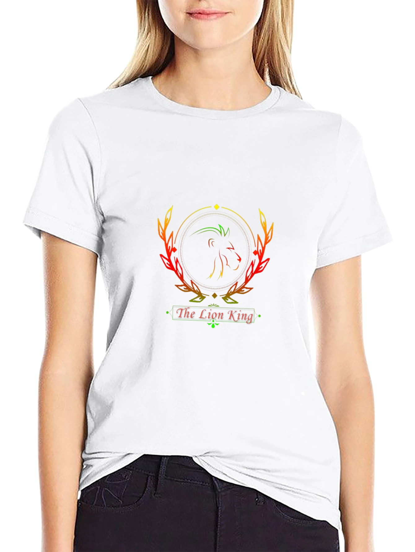 The Lion King Black Graphic Tee
