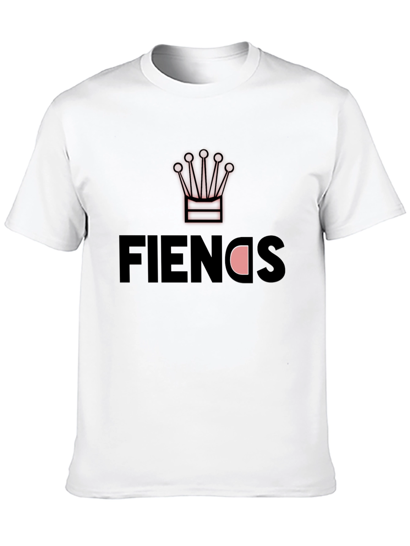Fiends Graphic T-Shirt Crown Logo