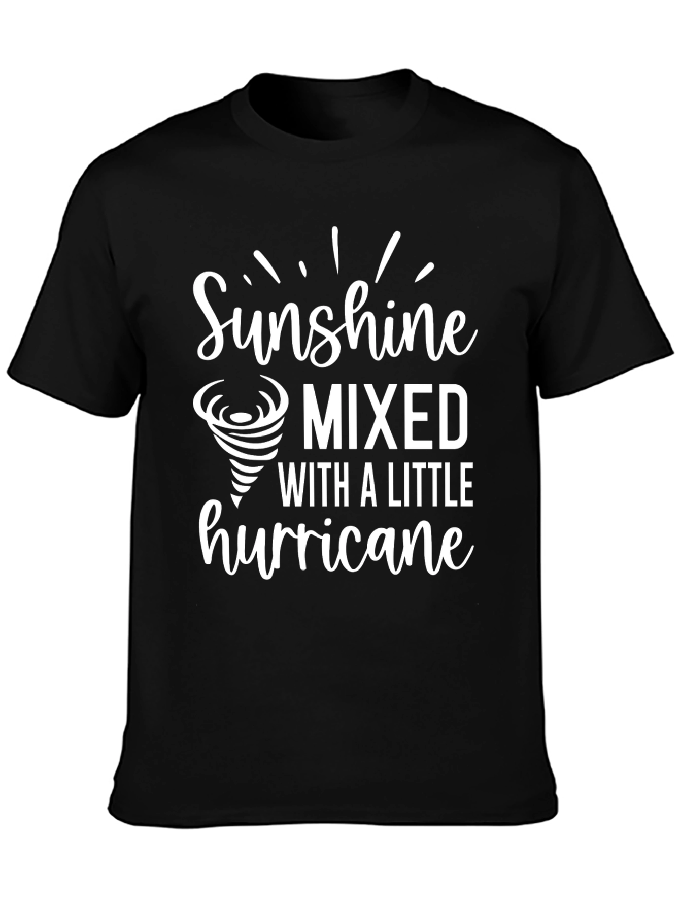 Sunshine Mixed with a Little Hurricane Graphic Tee
