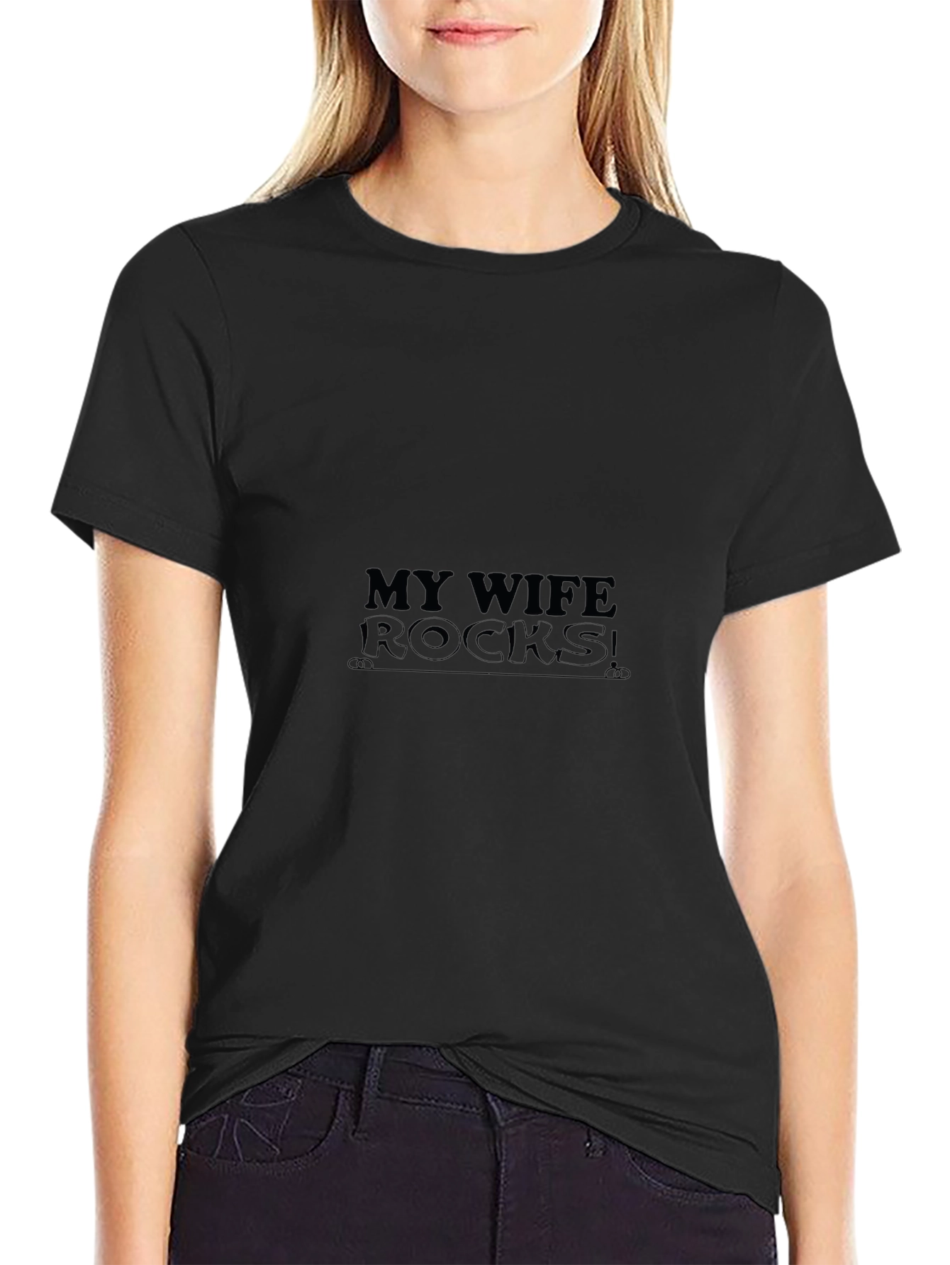 My Wife Rocks! Graphic T-Shirt