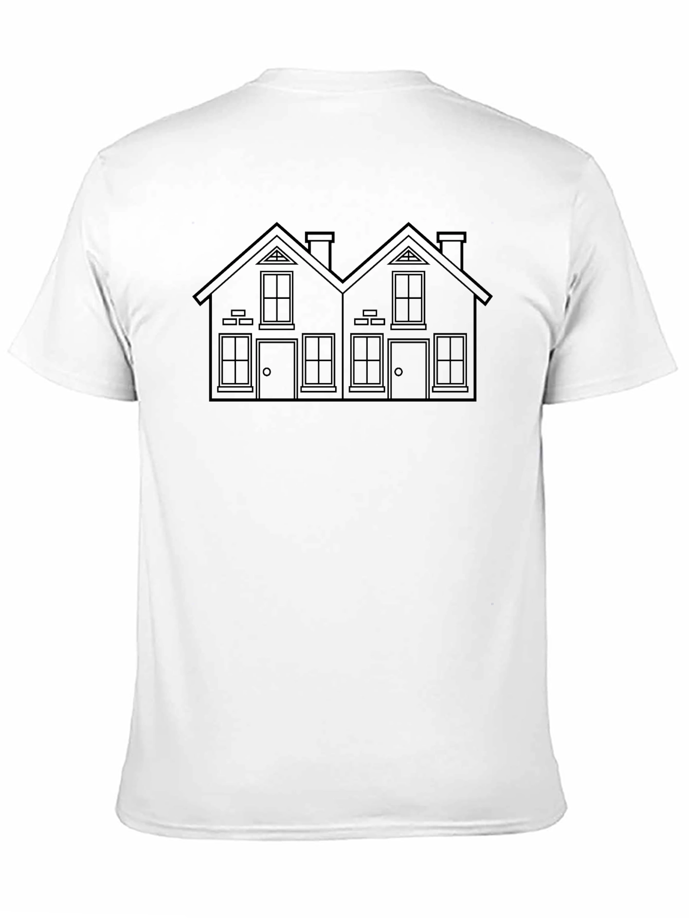 Twin House T-Shirt - Urban Style Tee