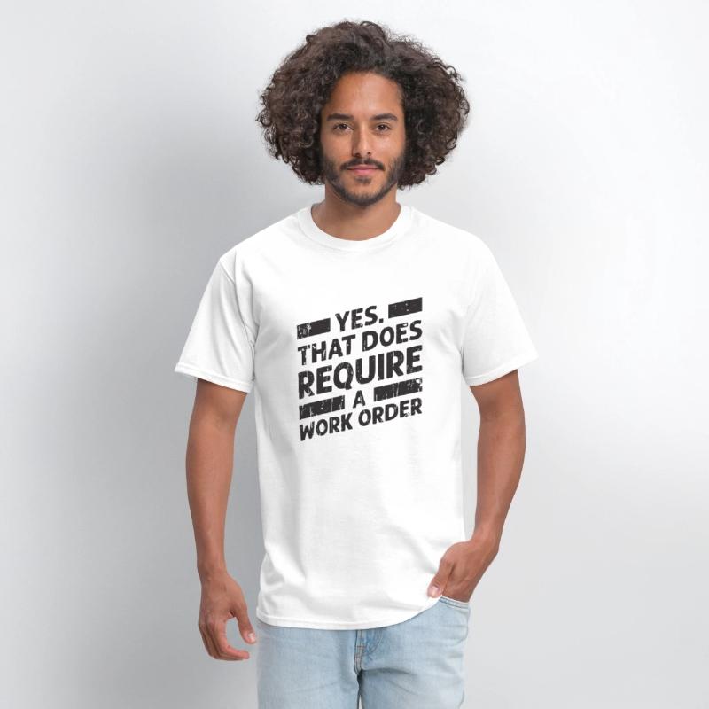 Yes that does require a work order - IT