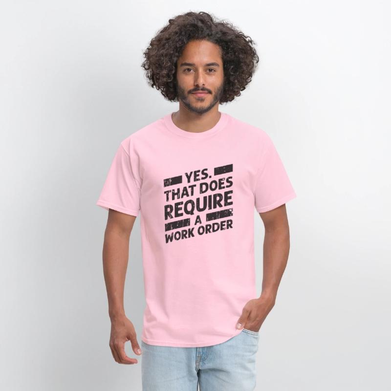 Yes that does require a work order - IT