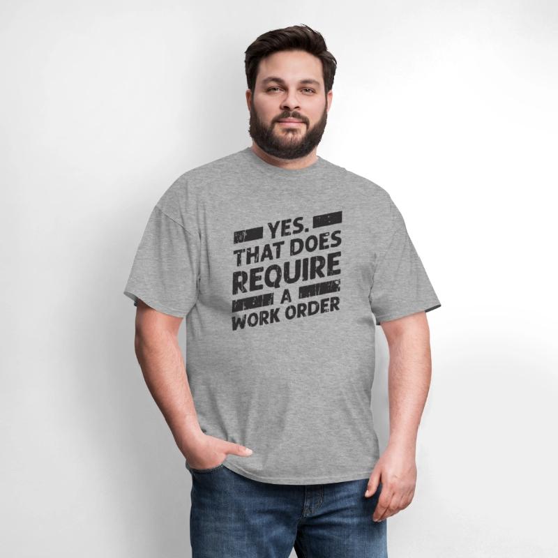 Yes that does require a work order - IT