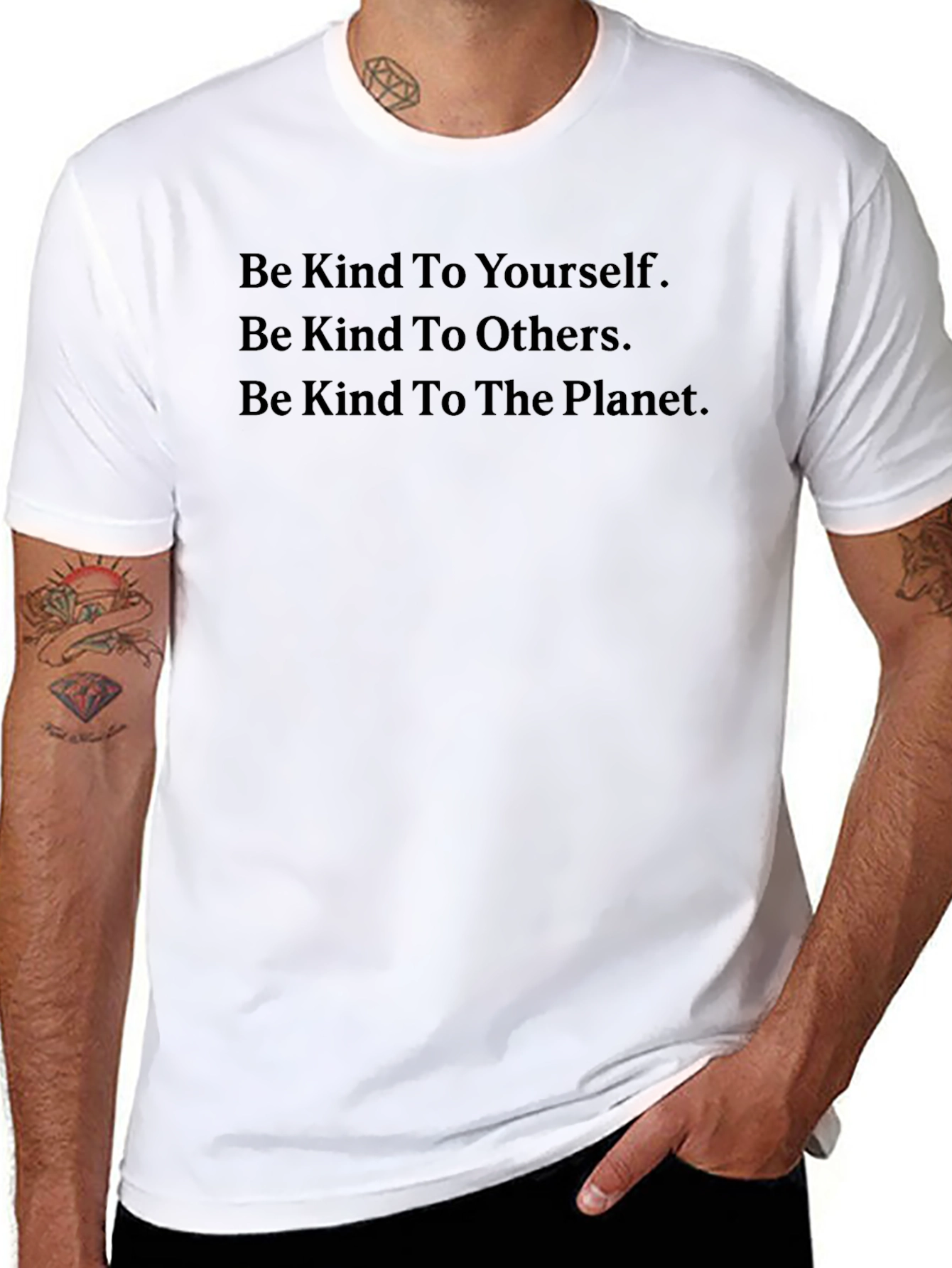 Kindness T-Shirt: Be Kind To Yourself Others Planet