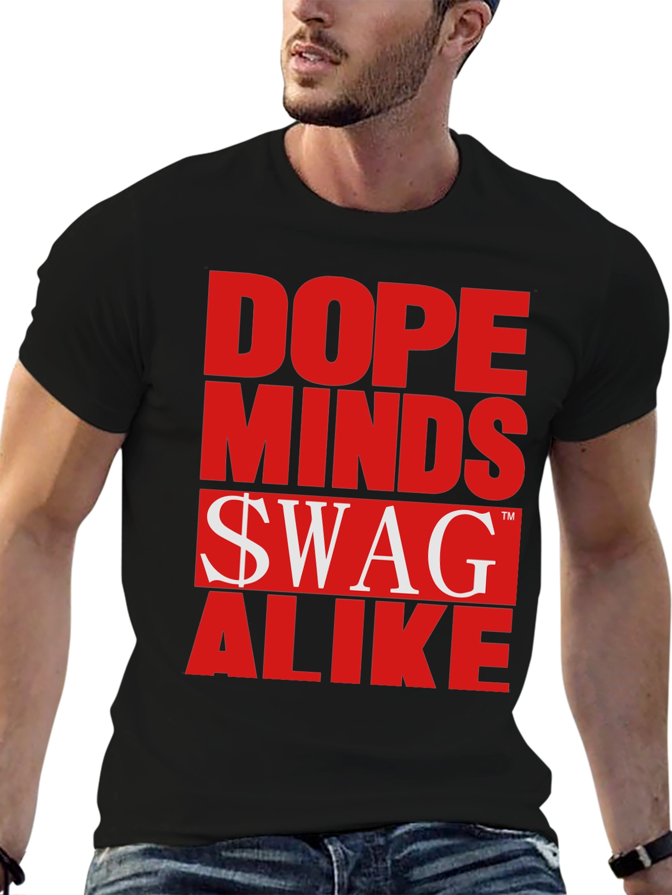 Dope Minds Swag Alike Graphic T-Shirt