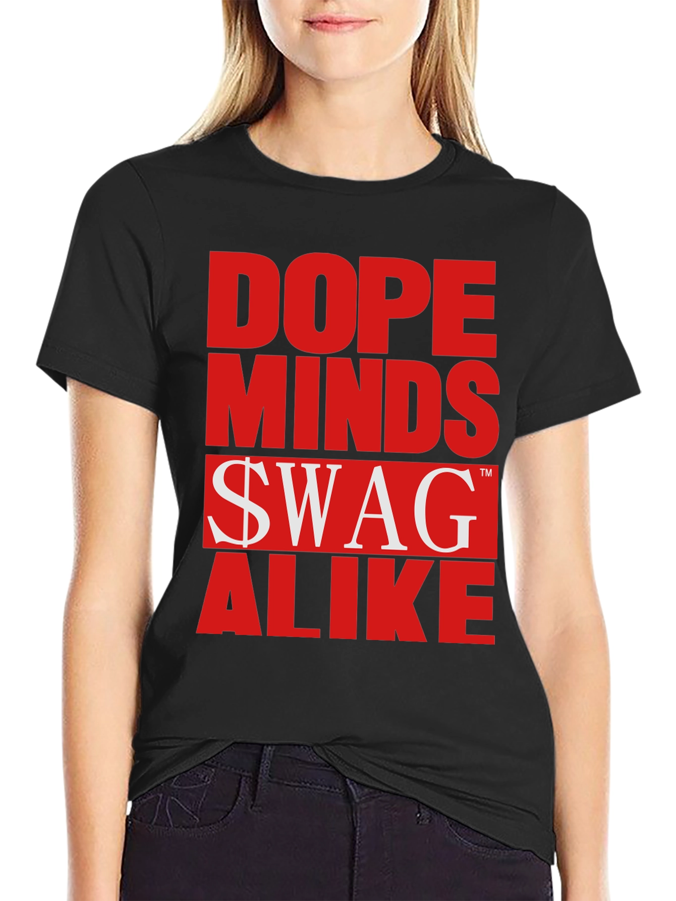 Dope Minds Swag Alike Graphic T-Shirt