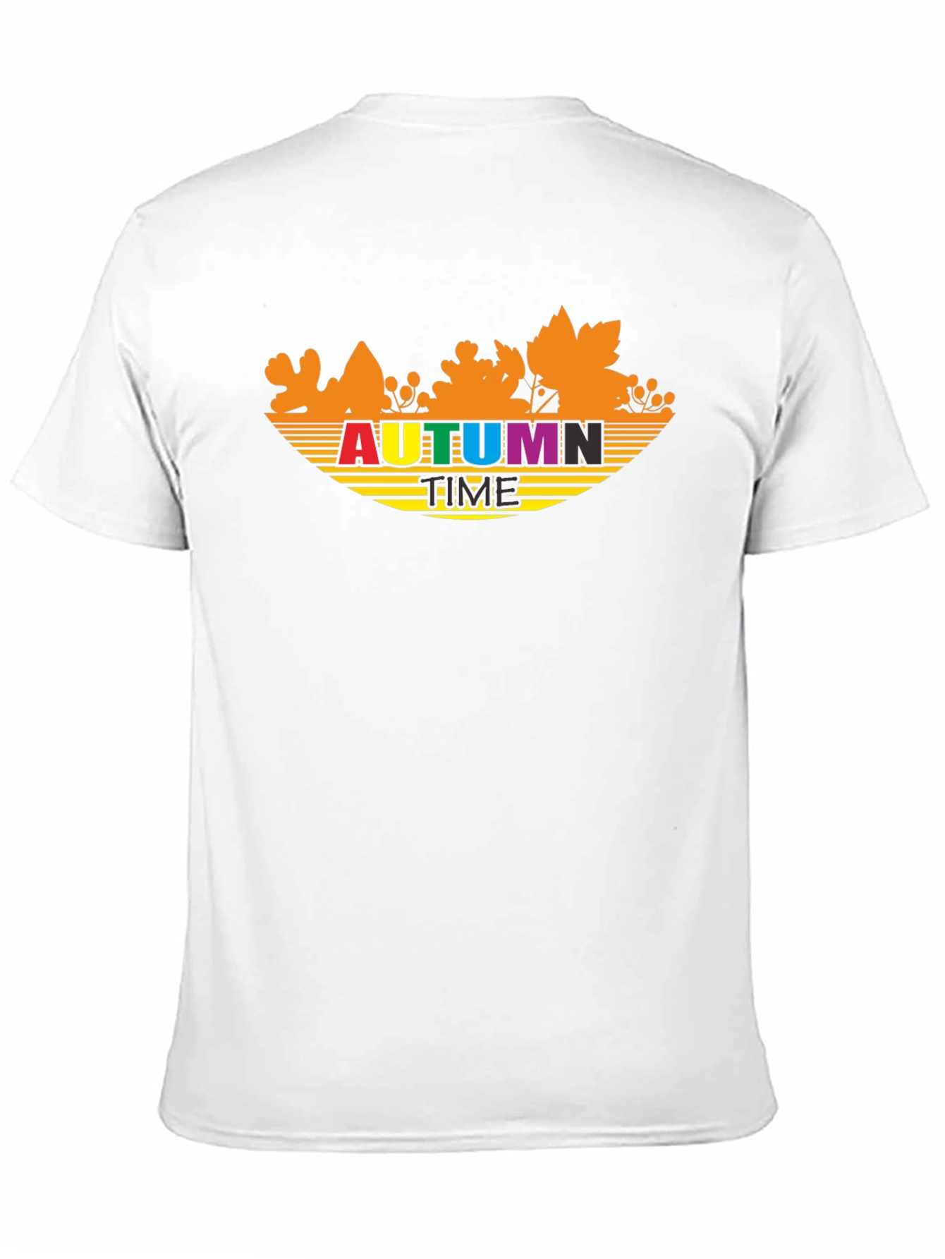 Autumn Time Graphic Tee - Stylish Fall Season Shirt