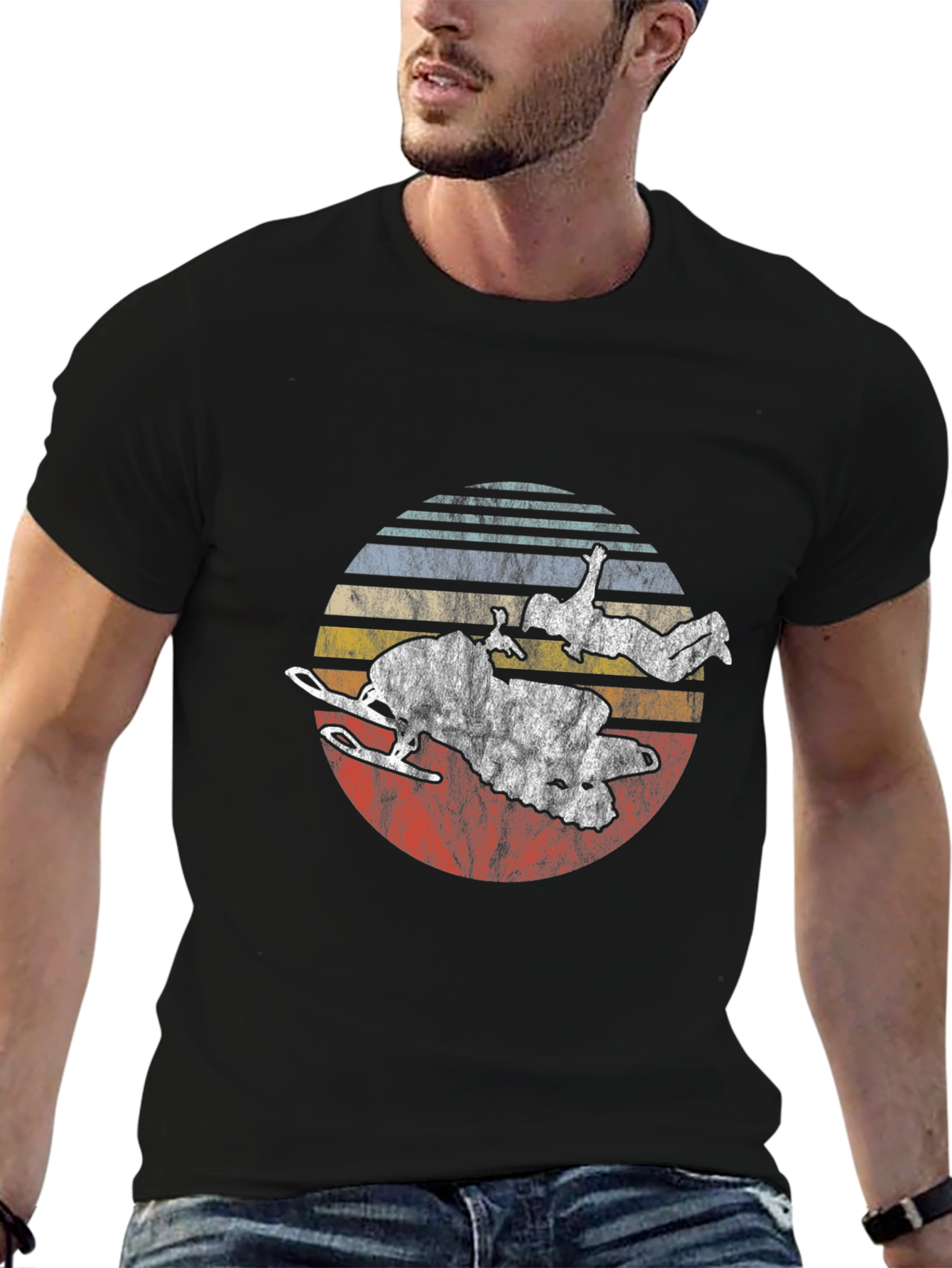 Vintage Snowmobile T-Shirt