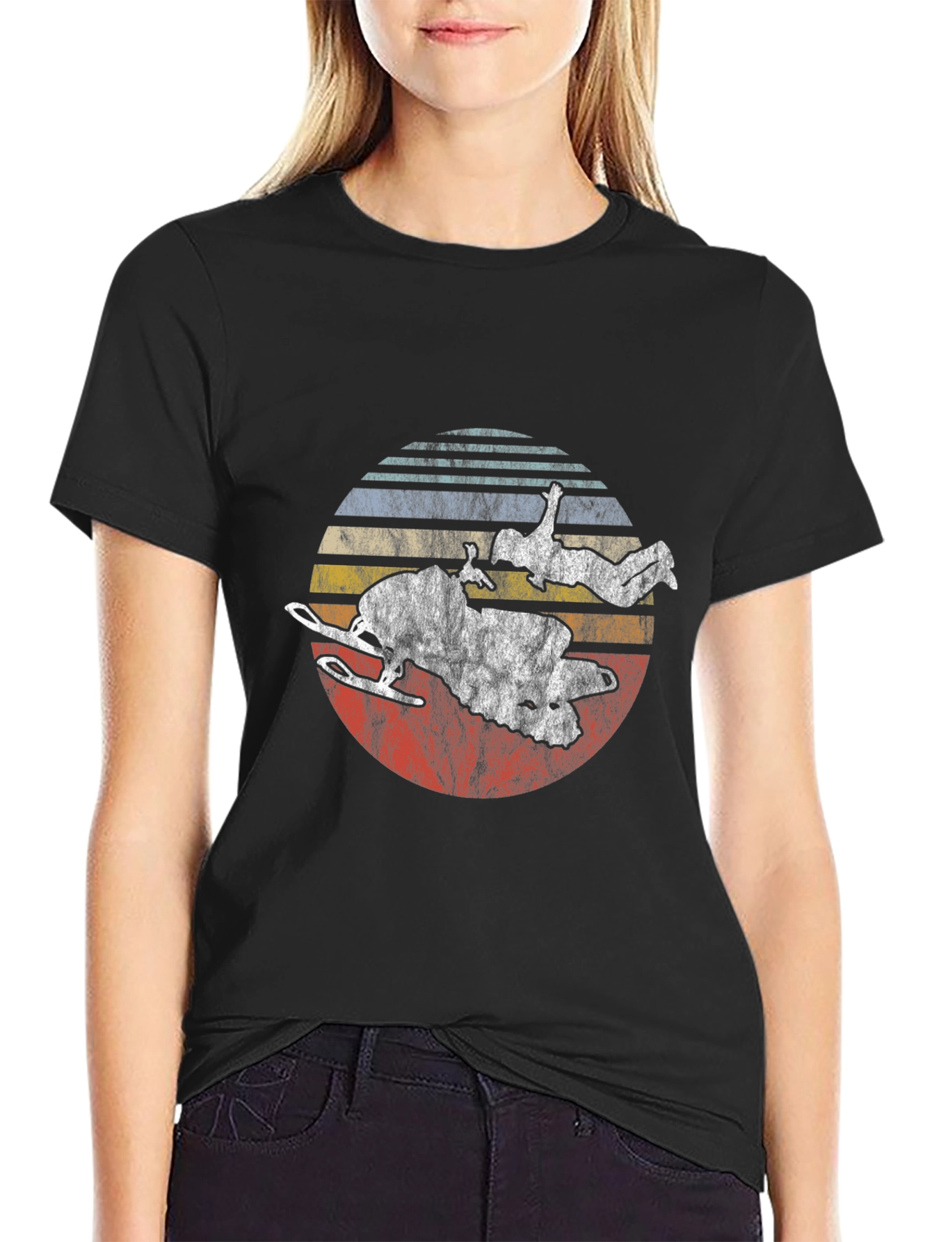 Vintage Snowmobile T-Shirt
