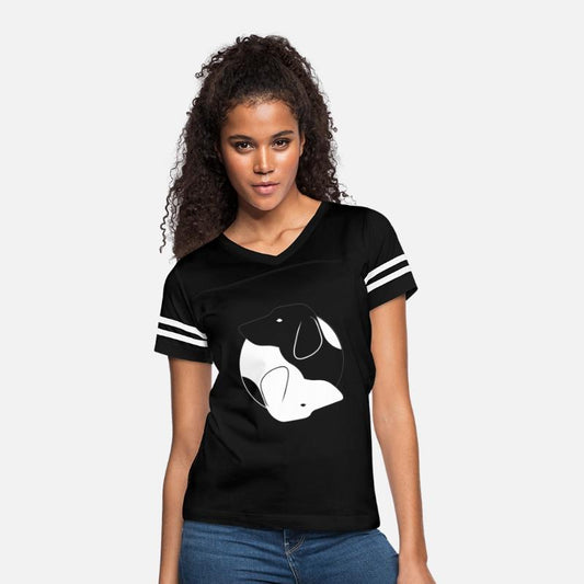 Yin Yang Dachshund Dog Symbol Zen Meditation