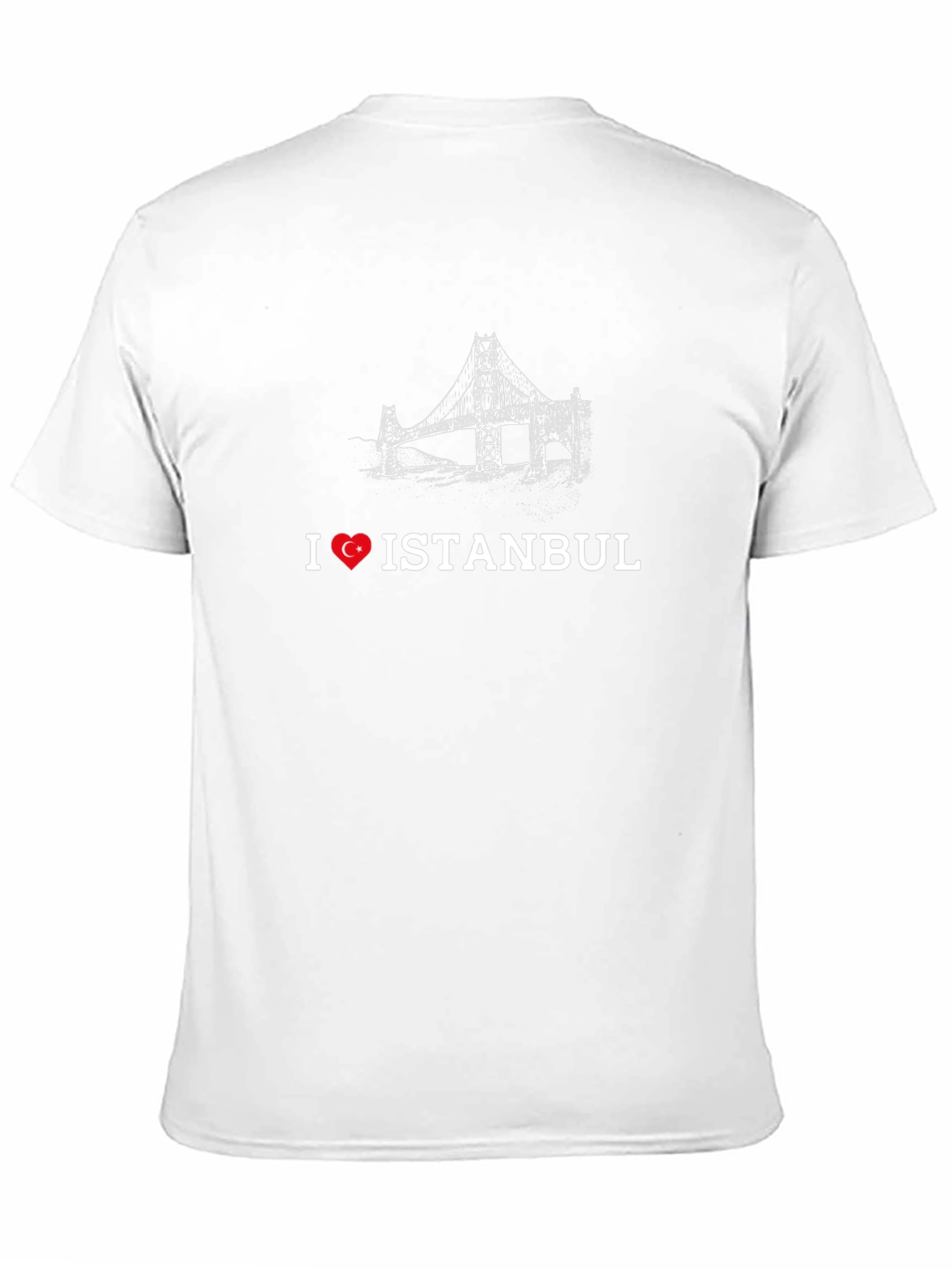 I Love Istanbul Black Graphic T-Shirt